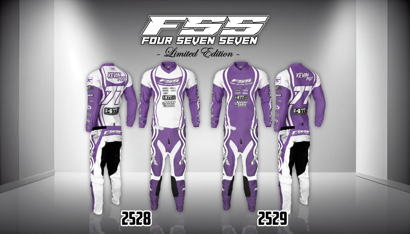 2025 Four Seven Seven Personalized Gear Set - Purple
