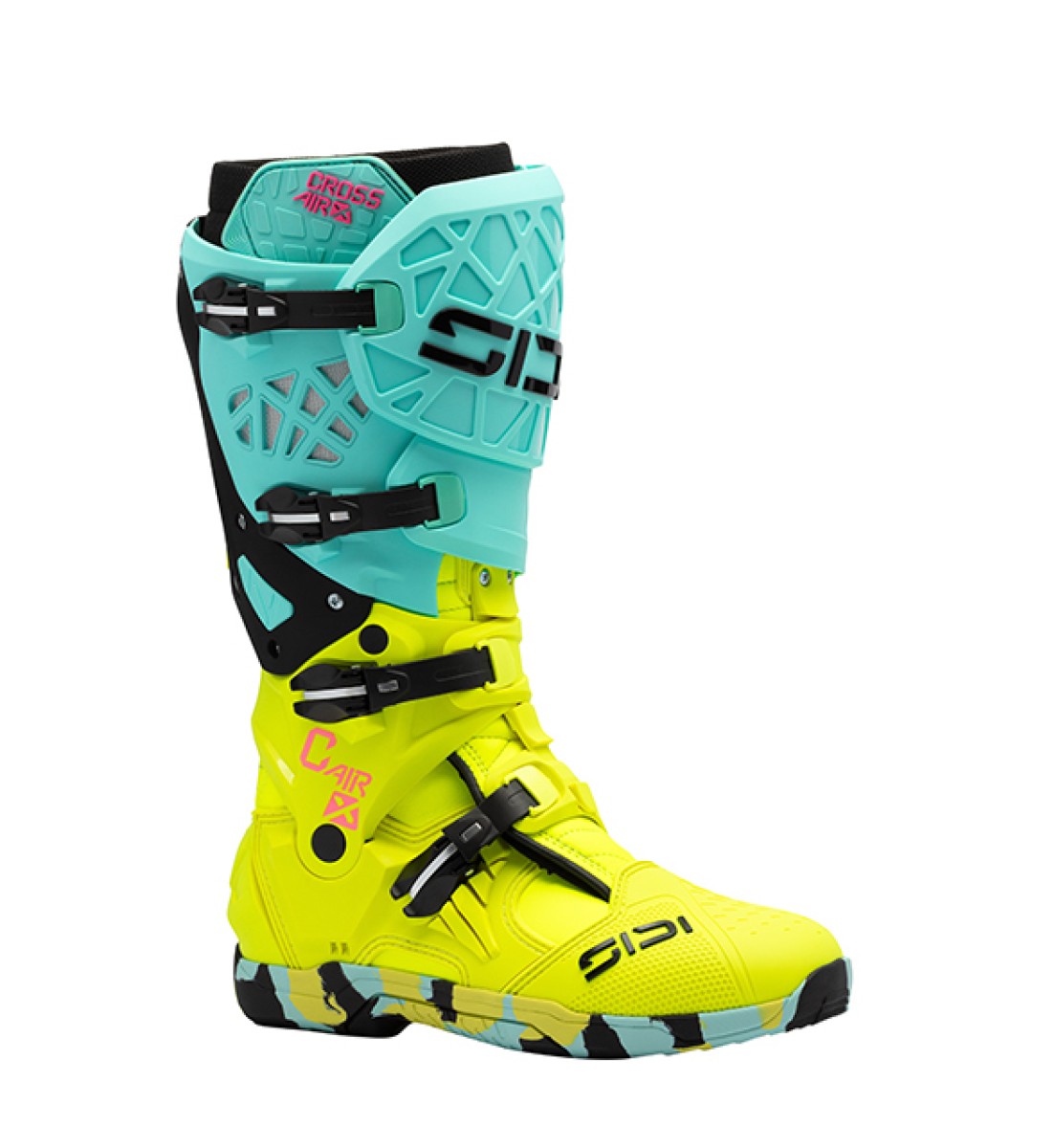 Sidi Boots CROSSAIR X MINT FLUO YELLOW