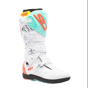 Sidi Boots CROSSFIRE 3 SRS WHITE FLUO MINT FLUO CORAL